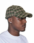 Evergreen Plaid Cap