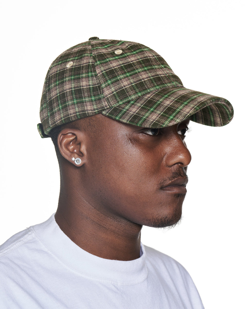 Evergreen Plaid Cap – Nociety