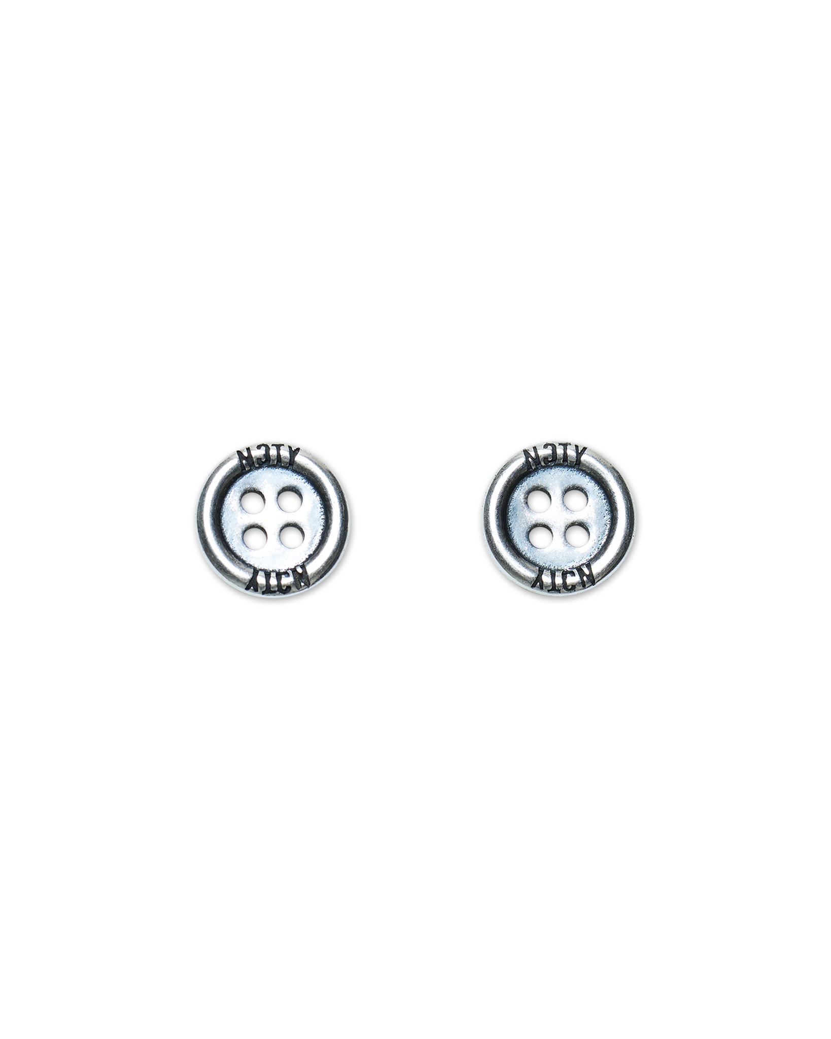 Button Earrings