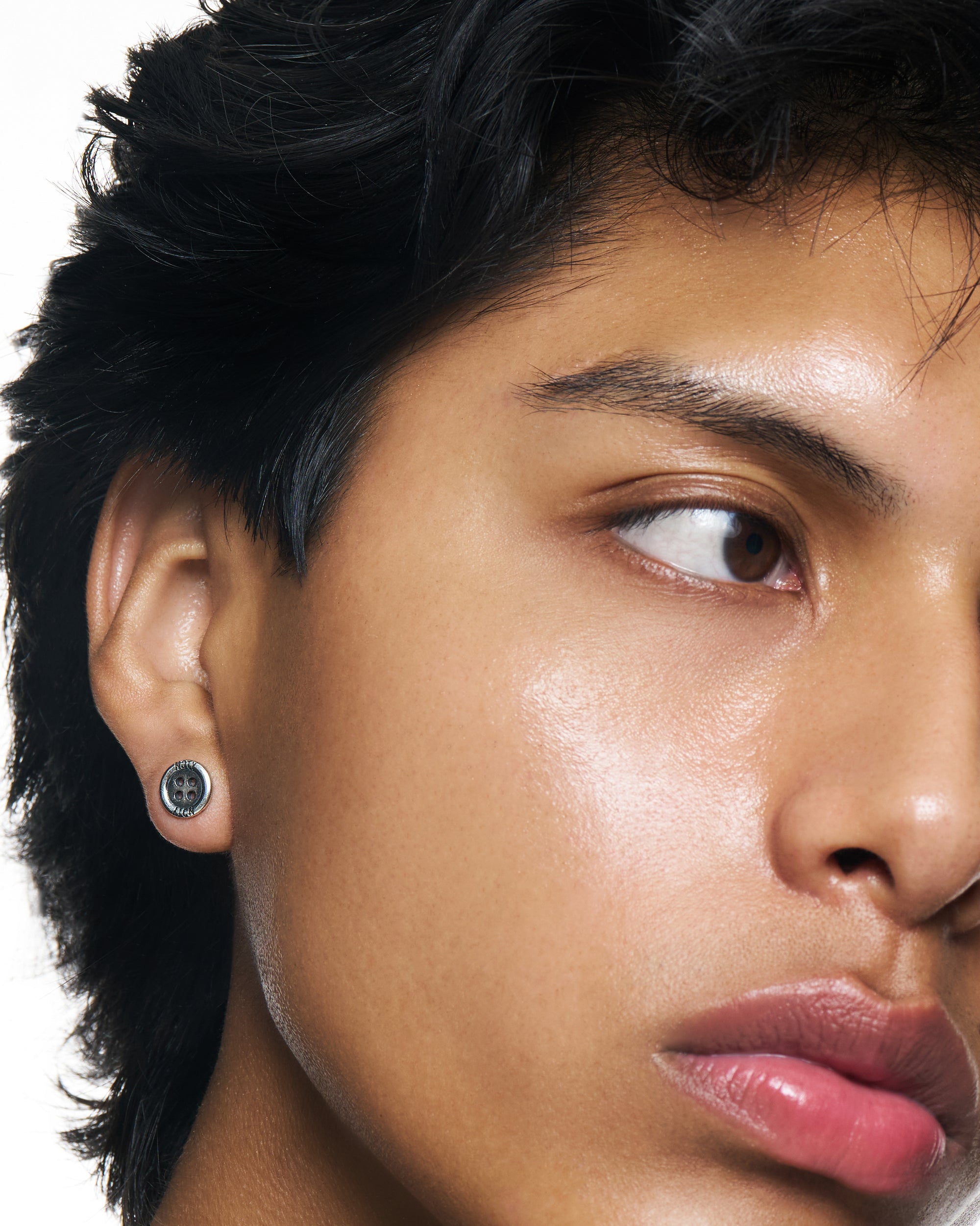 Button Earrings