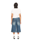 Dark Wash Dumbo Shorts