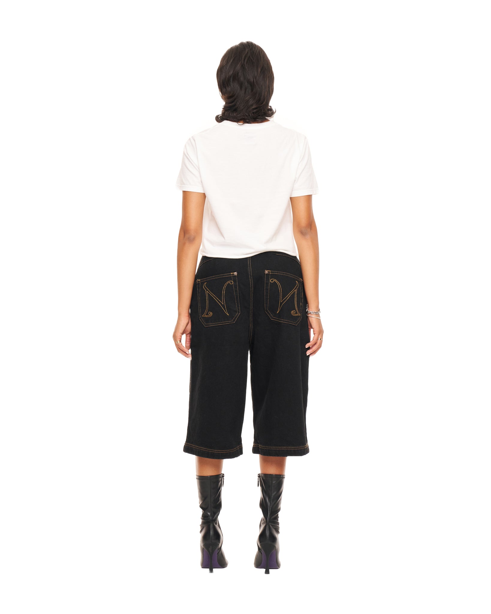 Black Dumbo Shorts