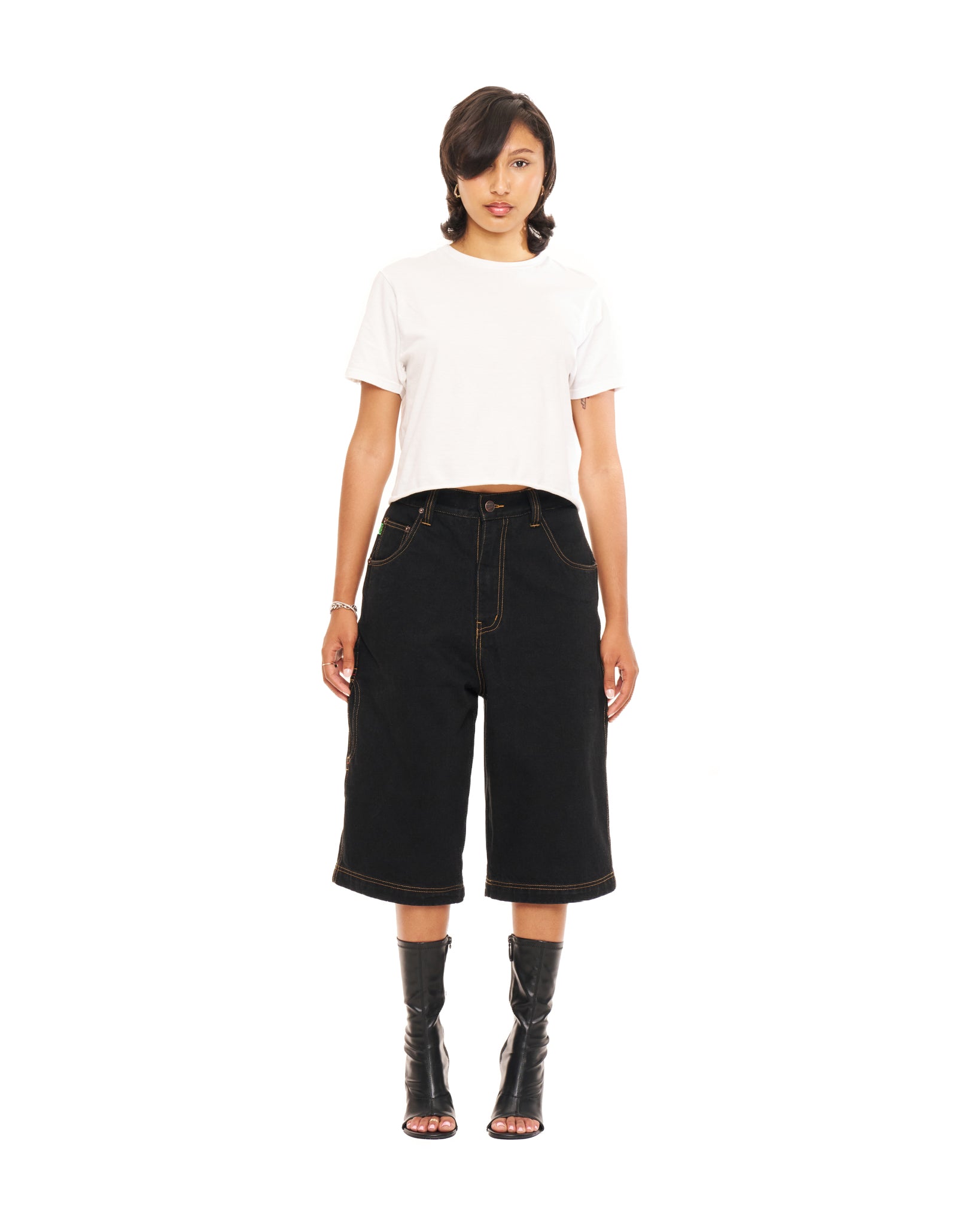 Black Dumbo Shorts