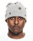 Grey Coraline Beanie