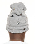 Grey Coraline Beanie