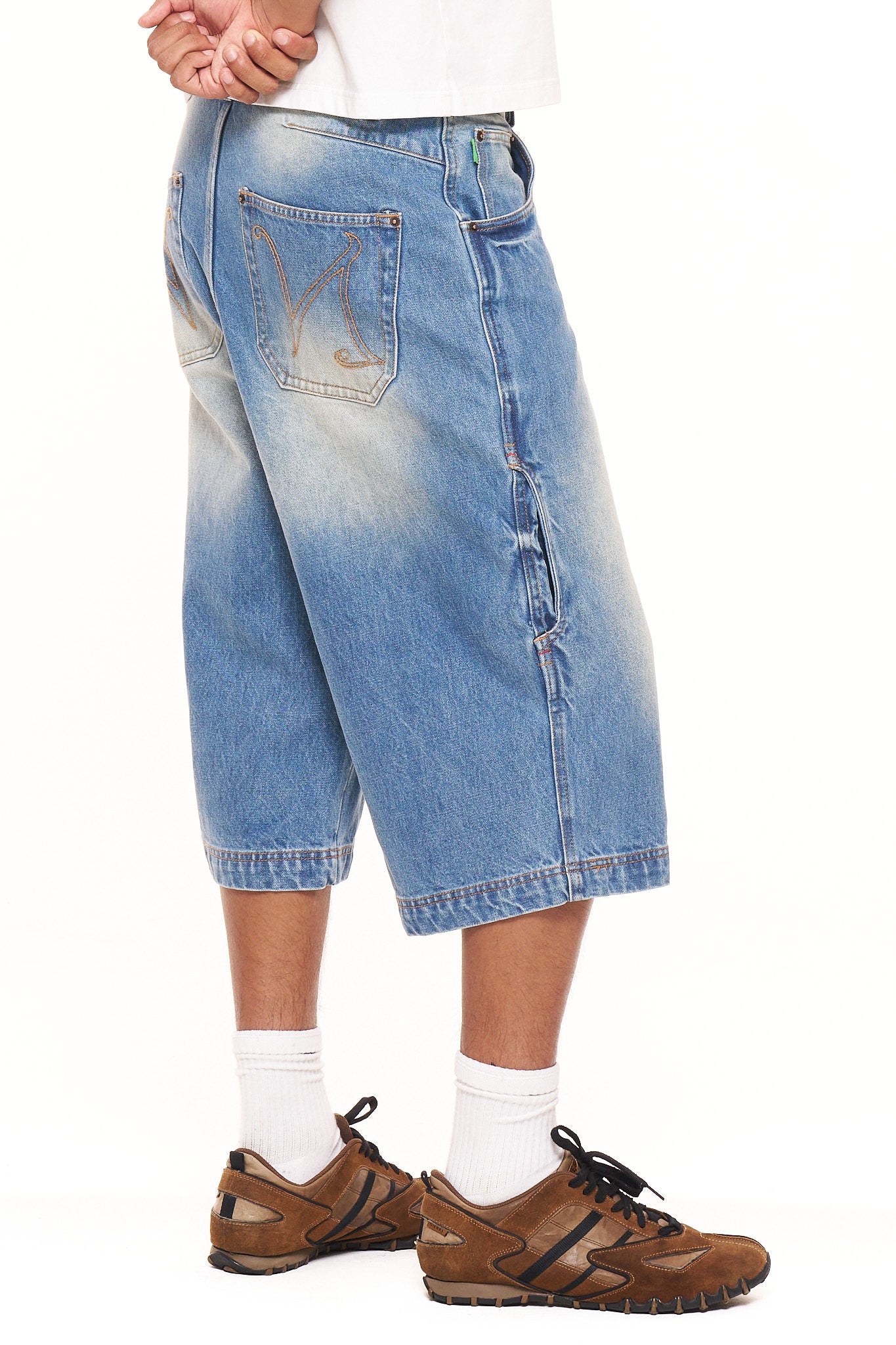 Light Wash Dumbo Shorts – Nociety