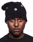 Black Coraline Beanie