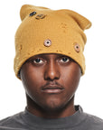 Mustard Coraline Beanie