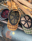 Evergreen Plaid Cap