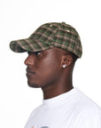 Evergreen Plaid Cap